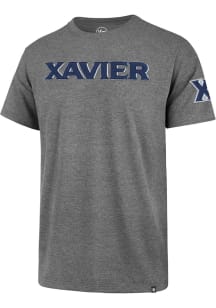47 Xavier Musketeers Grey Franklin Fieldhouse Short Sleeve Fashion T Shirt