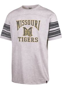47 Missouri Tigers Grey Arena Arch Holyoke Football Short Sleeve Fashion T Shirt