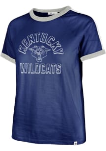 47 Kentucky Wildcats Womens Blue Sweet Heat Short Sleeve T-Shirt