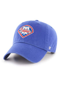 47 Philadelphia Phillies Cooperstown 1992 Logo Clean Up Adjustable Hat - Blue