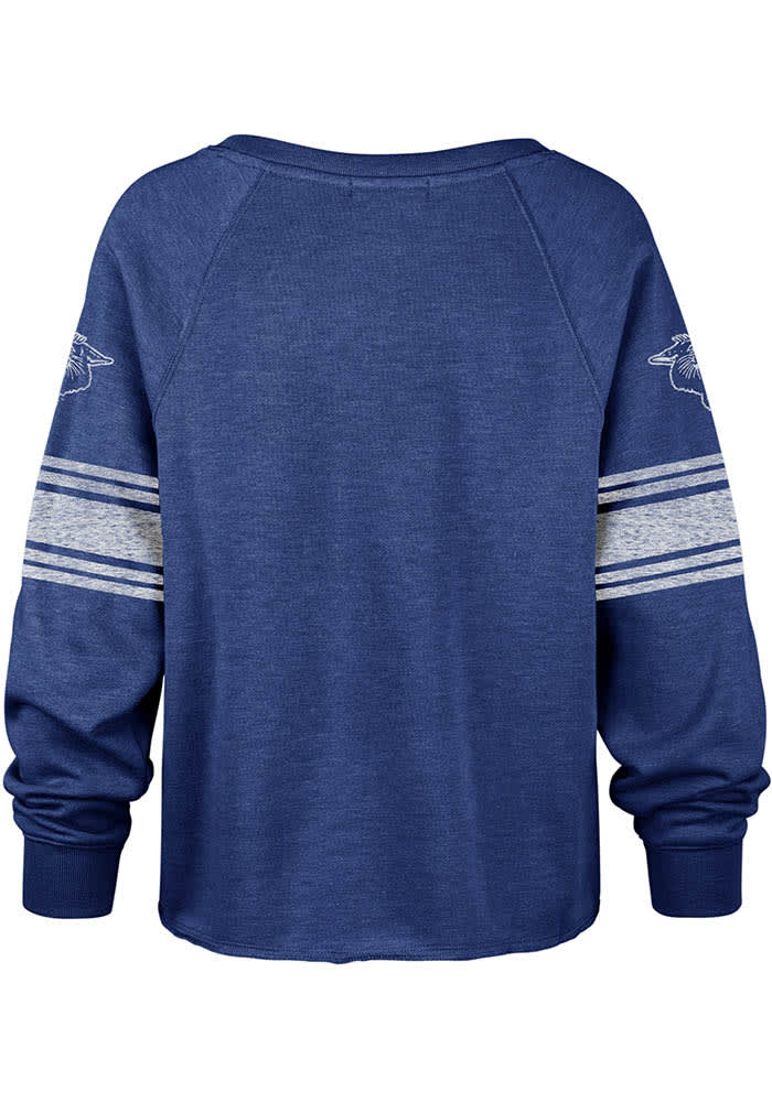 47 Kentucky Wildcats Womens Blue Allie Crew Sweatshirt