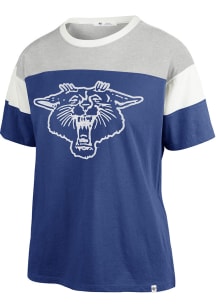 47 Kentucky Wildcats Womens Blue Time Off Short Sleeve T-Shirt