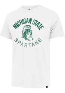 47 Michigan State Spartans White Lockdown Franklin Short Sleeve Fashion T Shirt