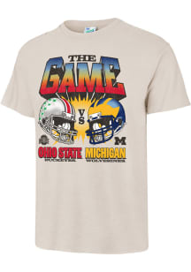Ohio State Buckeyes White 47 The Game Rivalry Short Sleeve T Shirt