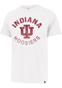 47 Indiana Hoosiers White Lockdown Franklin Short Sleeve Fashion T Shirt