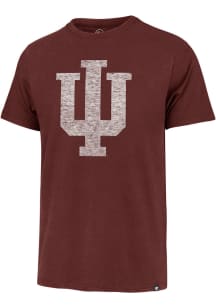47 Indiana Hoosiers Crimson Premier Franklin Short Sleeve Fashion T Shirt