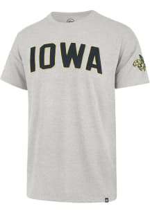 Iowa Hawkeyes Grey 47 Franklin Namesake Fieldhouse Short Sleeve Fashion T Shirt