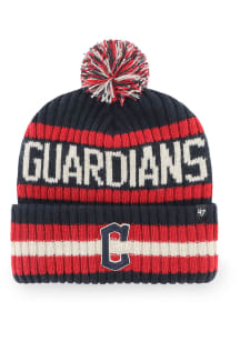 47 Cleveland Guardians Red Bering Cuff Youth Knit Hat