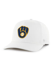47 Milwaukee Brewers Rope Hitch Adjustable Hat - White
