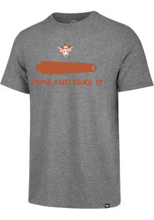 47 Texas Longhorns Grey Come And Take It Match Short Sleeve Fashion T Shirt