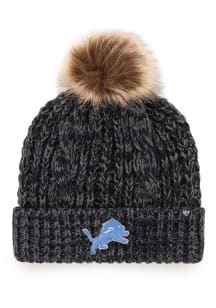 47 Detroit Lions Black Meeko Cuff Womens Knit Hat
