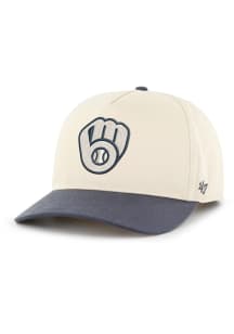 47 Milwaukee Brewers 2T Hitch Adjustable Hat - Ivory