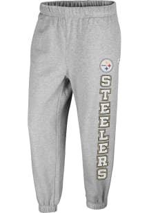 47 Pittsburgh Steelers Womens Double Pro Grey Sweatpants