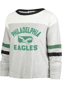 47 Philadelphia Eagles Womens Grey All Class LS Tee