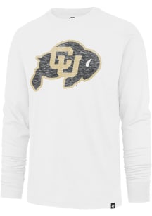 47 Colorado Buffaloes White Premier Franklin Primary Logo Long Sleeve T Shirt