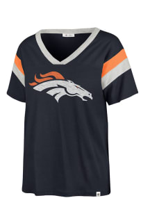 47 Denver Broncos Womens Navy Blue Phoenix Short Sleeve T-Shirt