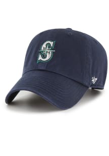 47 Seattle Mariners 47 CLEAN UP Adjustable Hat - Navy Blue