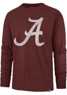 47 Alabama Crimson Tide Red Franklin Long Sleeve Fashion T Shirt