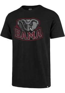 47 Alabama Crimson Tide Black Scrum Short Sleeve Fashion T Shirt
