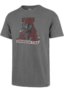 47 Alabama Crimson Tide Grey Scrum Short Sleeve Fashion T Shirt