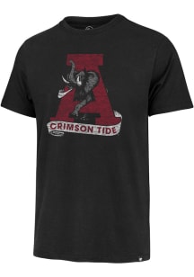 47 Alabama Crimson Tide Black Franklin Short Sleeve Fashion T Shirt