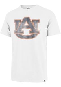 47 Auburn Tigers White Logo Scrum Short Sleeve Fashion T Shirt
