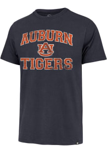 47 Auburn Tigers Navy Blue No 1 Franklin Short Sleeve Fashion T Shirt
