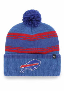 47 Buffalo Bills Blue Fadeout Cuff Knit Mens Knit Hat