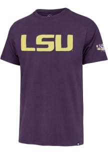 47 LSU Tigers Purple Franklin Fieldhouse Short Sleeve Fashion T Shirt