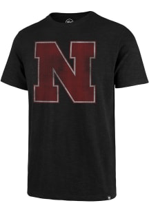 47 Nebraska Cornhuskers Black Scrum Short Sleeve Fashion T Shirt