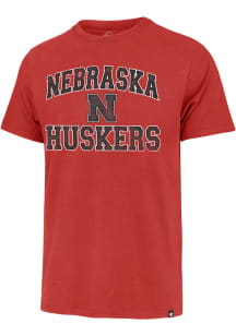 47 Nebraska Cornhuskers Red No 1 Franklin Short Sleeve Fashion T Shirt