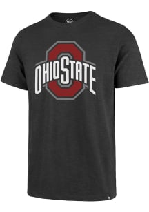 47 Ohio State Buckeyes Charcoal Scrum Short Sleeve Fashion T Shirt