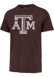 47 Texas A&amp;M Aggies Maroon Franklin Short Sleeve Fashion T Shirt