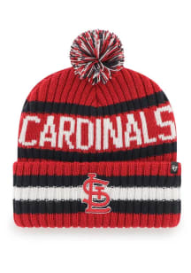 47 St Louis Cardinals Red Bering Cuff Knit Mens Knit Hat