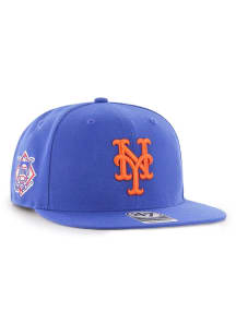 47 New York Mets Blue Sure Shot Captain Mens Snapback Hat