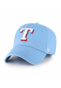 47 Texas Rangers Light Blue Clean Up Youth Adjustable Hat
