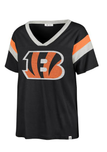 47 Cincinnati Bengals Womens Black Premier Phoenix Short Sleeve T-Shirt