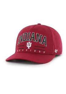 47 Indiana Hoosiers Roscoe Hitch Adjustable Hat - Red