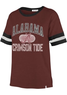 47 Alabama Crimson Tide Womens Red Dani Short Sleeve T-Shirt