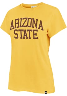 47 Arizona State Sun Devils Womens Maroon Frankie Short Sleeve T-Shirt