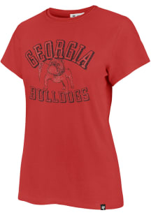 47 Georgia Bulldogs Womens  Frankie Short Sleeve T-Shirt