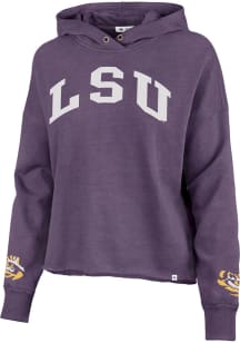 47 LSU Tigers Womens Purple Emerson Hooded Sweatshirt