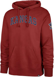 47 Kansas Jayhawks Mens Red Striker Fashion Hood