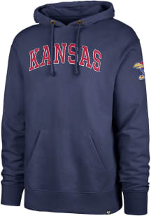 47 Kansas Jayhawks Mens Blue Striker Fashion Hood