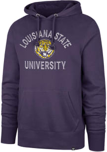 47 LSU Tigers Mens Purple Pivotal Headline Fashion Hood