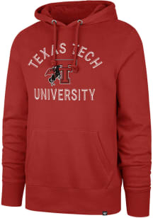 47 Texas Tech Red Raiders Mens Red Pivotal Headline Fashion Hood