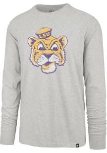47 LSU Tigers Grey Premier Franklin Long Sleeve Fashion T Shirt