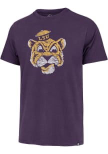 47 LSU Tigers Purple Premier Franklin Short Sleeve Fashion T Shirt