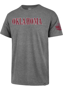 47 Oklahoma Sooners Grey Franklin Fieldhouse Short Sleeve Fashion T Shirt