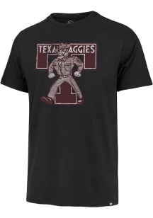 47 Texas A&amp;M Aggies Black Premier Franklin Short Sleeve Fashion T Shirt